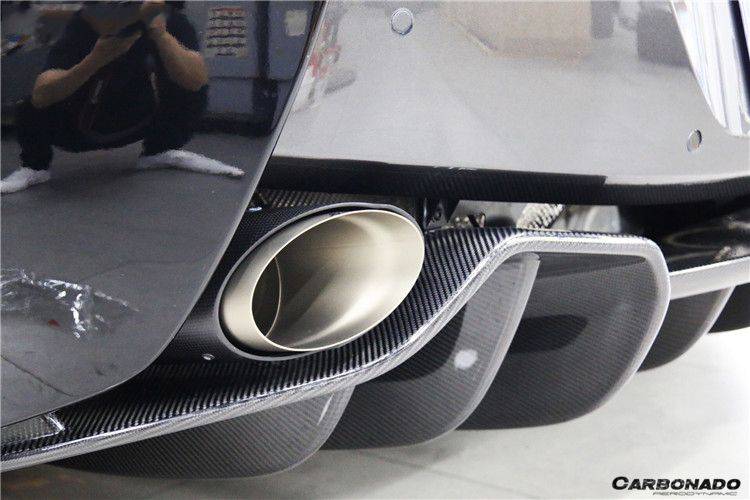 2015-2020 McLaren 540c/570s/570gt OEM Style Carbon Fiber Rear Diffuser - Carbonado Aero
