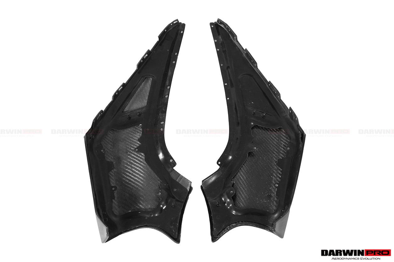 2017-2021 McLaren 720s Carbon Fiber Front Fender - DarwinPRO Aerodynamics
