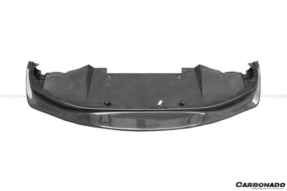 2008-2011 Nissan GTR R35 CBA AMS Style Carbon Fiber Front Lip - Carbonado