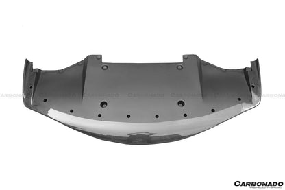 2008-2011 Nissan GTR R35 CBA AMS Style Carbon Fiber Front Lip - Carbonado