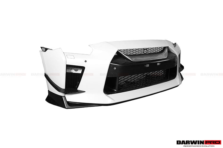 2017-2022 Nissan GTR R35 EBA BKSS Style Carbon Fiber Front Canards - DarwinPRO Aerodynamics