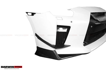 2017-2022 Nissan GTR R35 EBA BKSS Style Carbon Fiber Front Canards - DarwinPRO Aerodynamics