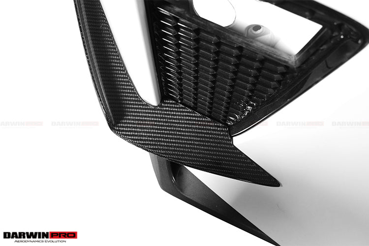 2017-2022 Nissan GTR R35 EBA BKSS Style Carbon Fiber Front Canards - DarwinPRO Aerodynamics