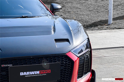 2016-2023 Audi R8 Coupe/Spyder iMP Performance Carbon Fiber Hood - DarwinPRO Aerodynamics