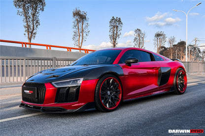 2016-2018 Audi R8 Coupe iMP Performance Carbon Fiber Side Skirts Under Board - DarwinPRO Aerodynamics