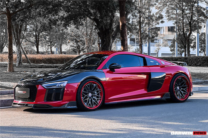 2016-2018 Audi R8 Coupe iMP Performance Carbon Fiber Side Skirts Under Board - DarwinPRO Aerodynamics