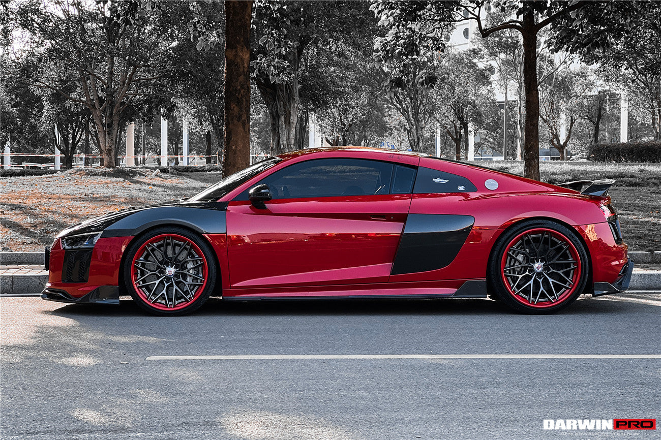 2016-2018 Audi R8 Coupe iMP Performance Carbon Fiber Side Skirts Under Board - DarwinPRO Aerodynamics