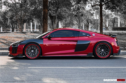 2016-2018 Audi R8 Coupe iMP Performance Carbon Fiber Side Skirts Under Board - DarwinPRO Aerodynamics