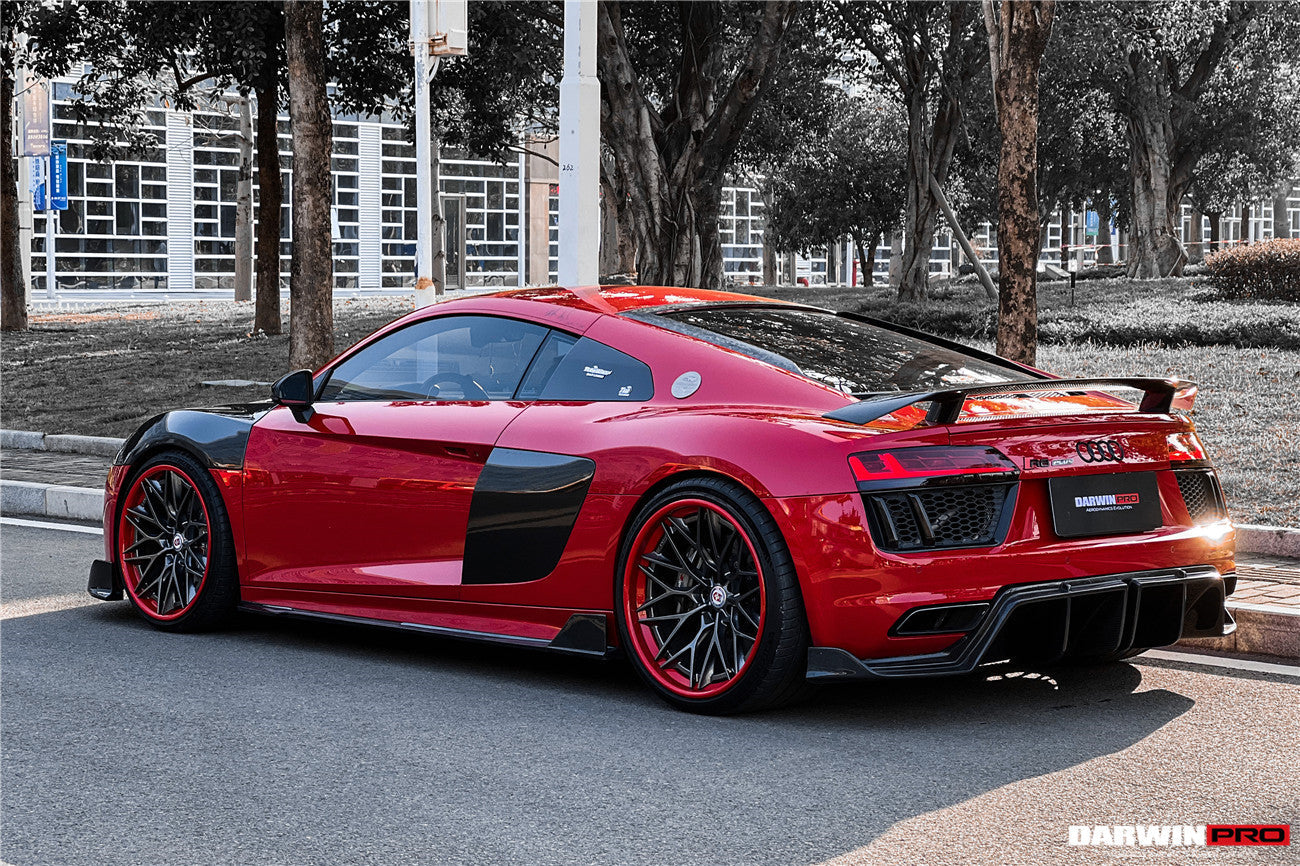 2016-2023 Audi R8 GEN2/GEN3 Coupe ONLY GT Style Carbon Fiber Trunk Wing - DarwinPRO Aerodynamics