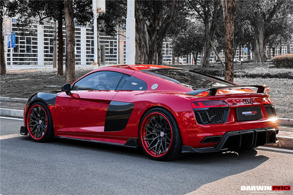2016-2023 Audi R8 GEN2/GEN3 Coupe ONLY GT Style Carbon Fiber Trunk Wing - DarwinPRO Aerodynamics