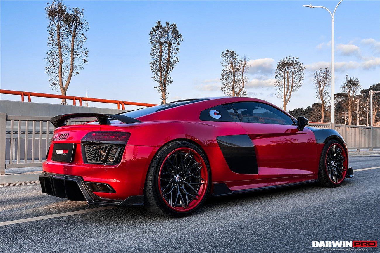 2016-2018 Audi R8 Coupe iMP Performance Carbon Fiber Side Skirts Under Board - DarwinPRO Aerodynamics