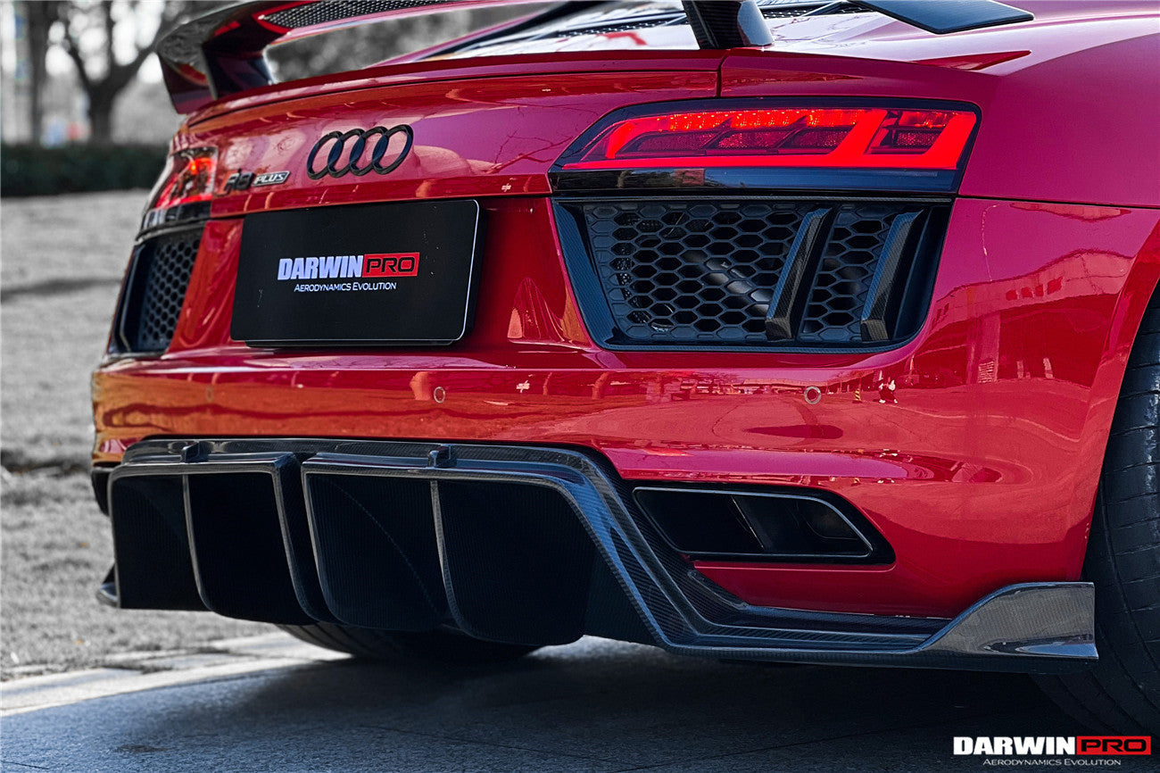 2016-2018 Audi R8 Coupe/Spyder iMP Performance Carbon Fiber Rear Diffuser - DarwinPRO Aerodynamics