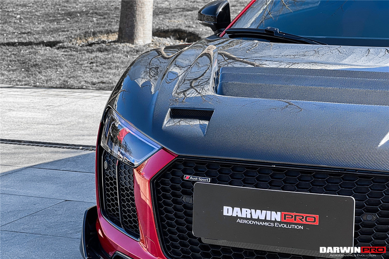 2016-2023 Audi R8 Coupe/Spyder iMP Performance Carbon Fiber Hood - DarwinPRO Aerodynamics