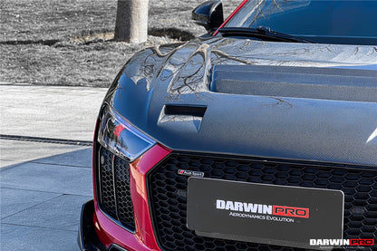2016-2023 Audi R8 Coupe/Spyder iMP Performance Carbon Fiber Hood - DarwinPRO Aerodynamics