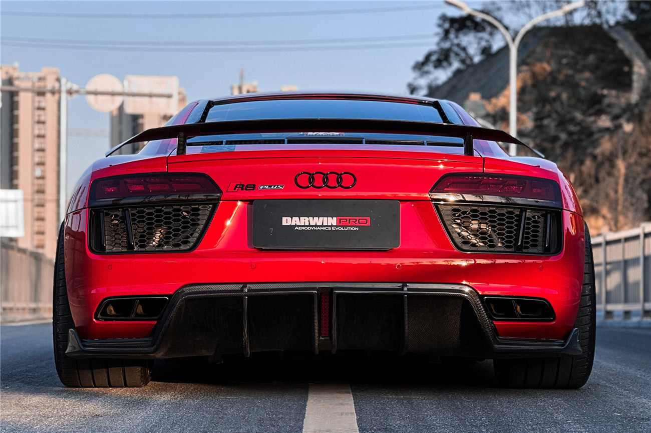 2016-2018 Audi R8 Coupe/Spyder iMP Performance Carbon Fiber Rear Diffuser - DarwinPRO Aerodynamics
