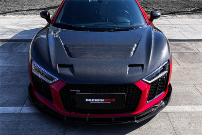 2016-2023 Audi R8 Coupe/Spyder iMP Performance Carbon Fiber Hood - DarwinPRO Aerodynamics