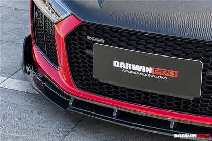 2016-2018 Audi R8 Coupe/Spyder iMP Performance Carbon Fiber Front Lip - DarwinPRO Aerodynamics