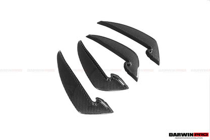 2017-2019 Audi RS4 B9 BKSS Style Front Canards - DarwinPRO Aerodynamics