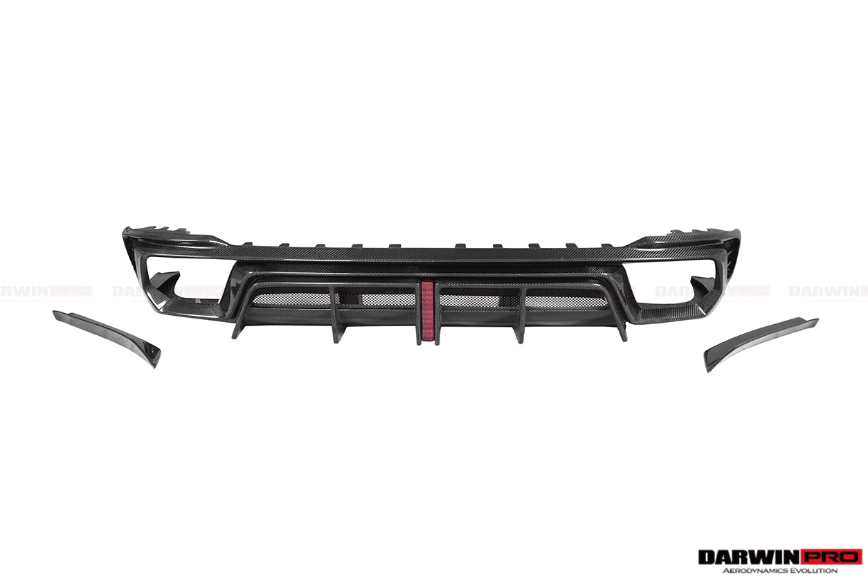 2017-2022 Audi RS4 B9 BKSS Style Rear Diffuser w/ Caps - DarwinPRO Aerodynamics