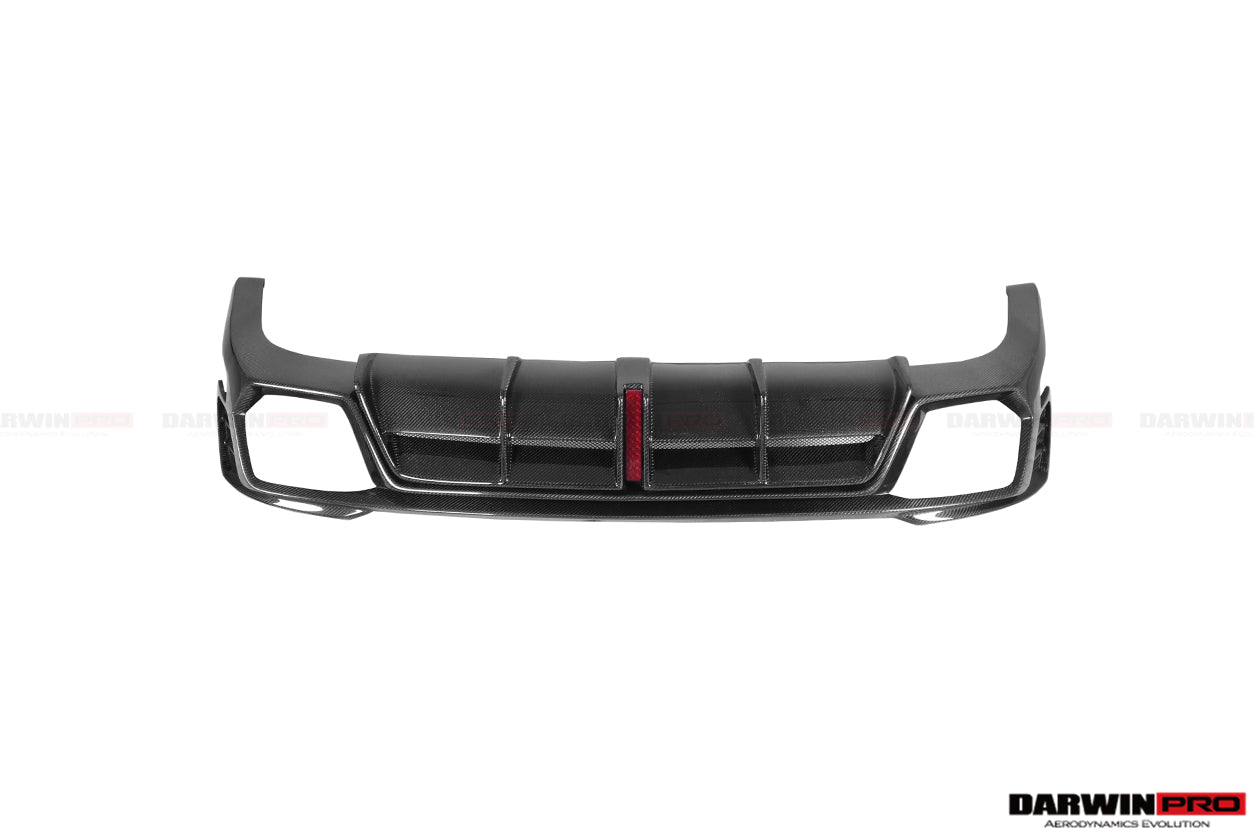 2017-2022 Audi RS4 B9 BKSS Style Rear Diffuser w/ Caps - DarwinPRO Aerodynamics