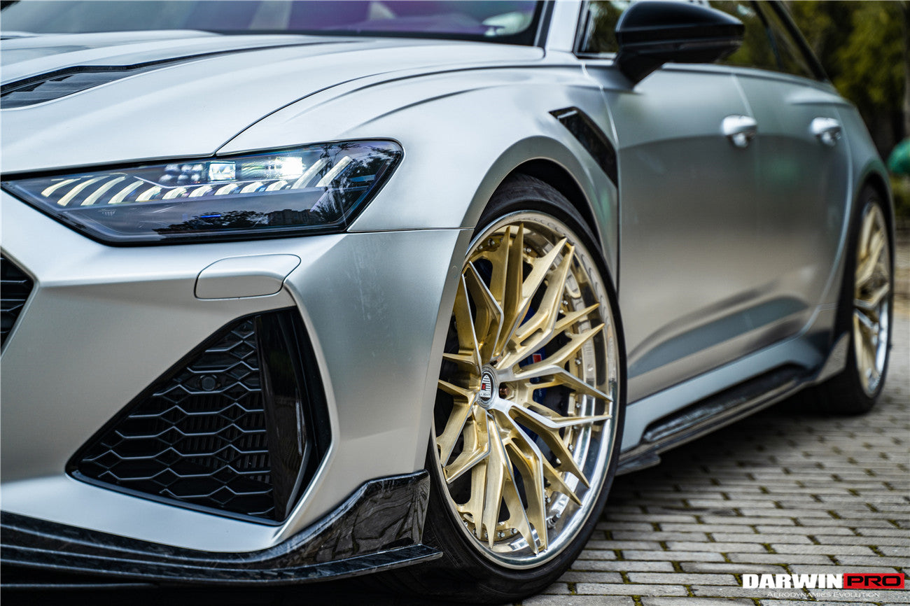 2019-2023 Audi RS6 Avant C8 IMP Performance Side Skirts - DarwinPRO Aerodynamics