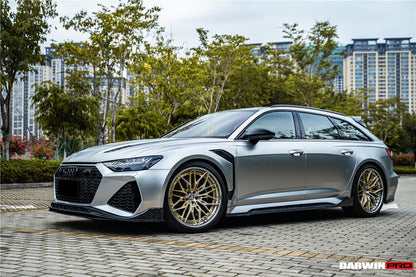 2019-2023 Audi RS6 Avant C8 IMP Performance Side Skirts - DarwinPRO Aerodynamics