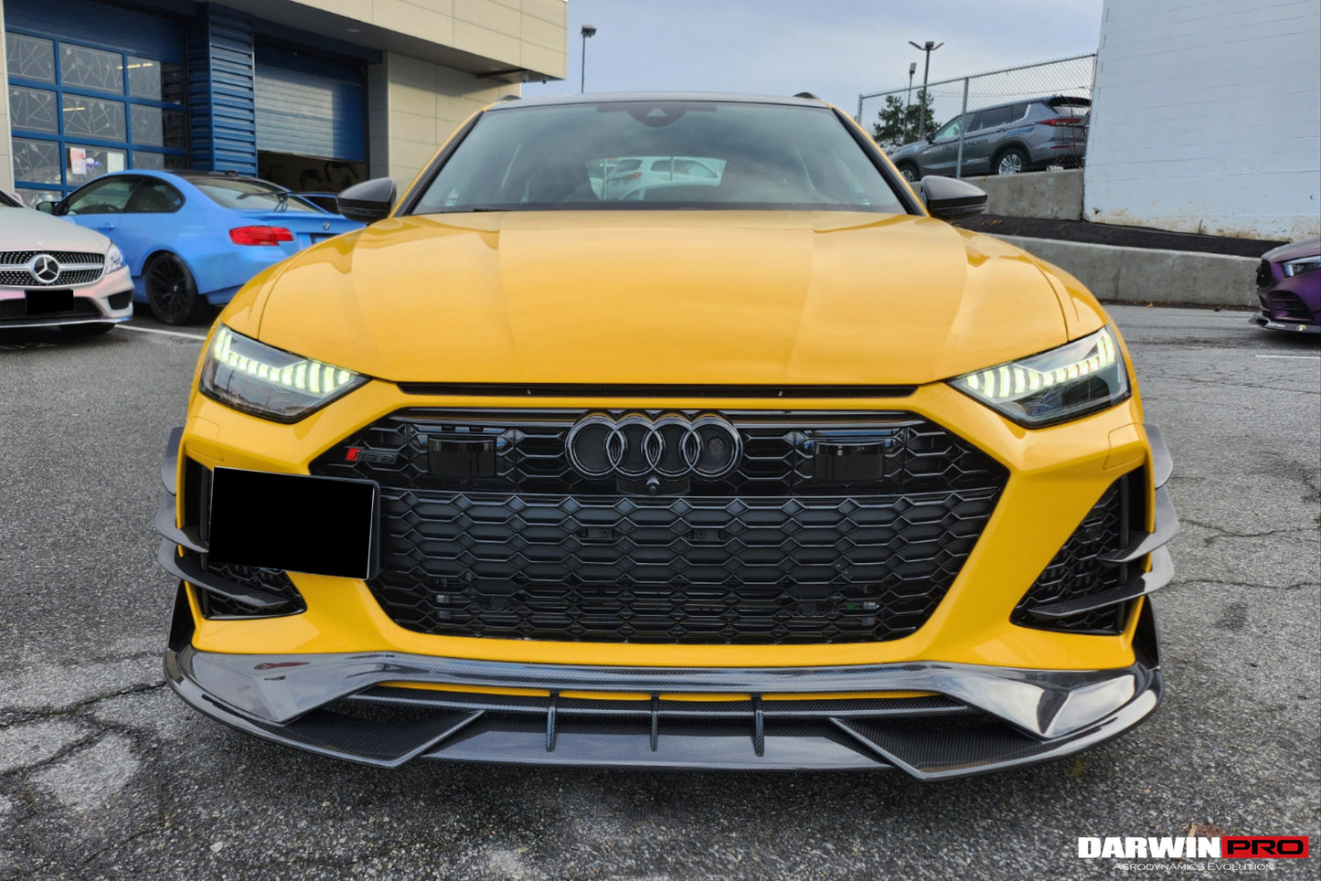 2019-2023 Audi RS6 Avant C8 IMP Performance Front Canards - DarwinPRO Aerodynamics