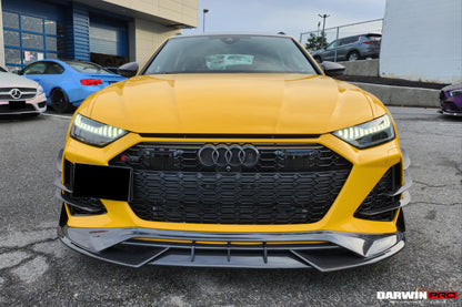 2019-2023 Audi RS6 Avant C8 IMP Performance Front Canards - DarwinPRO Aerodynamics