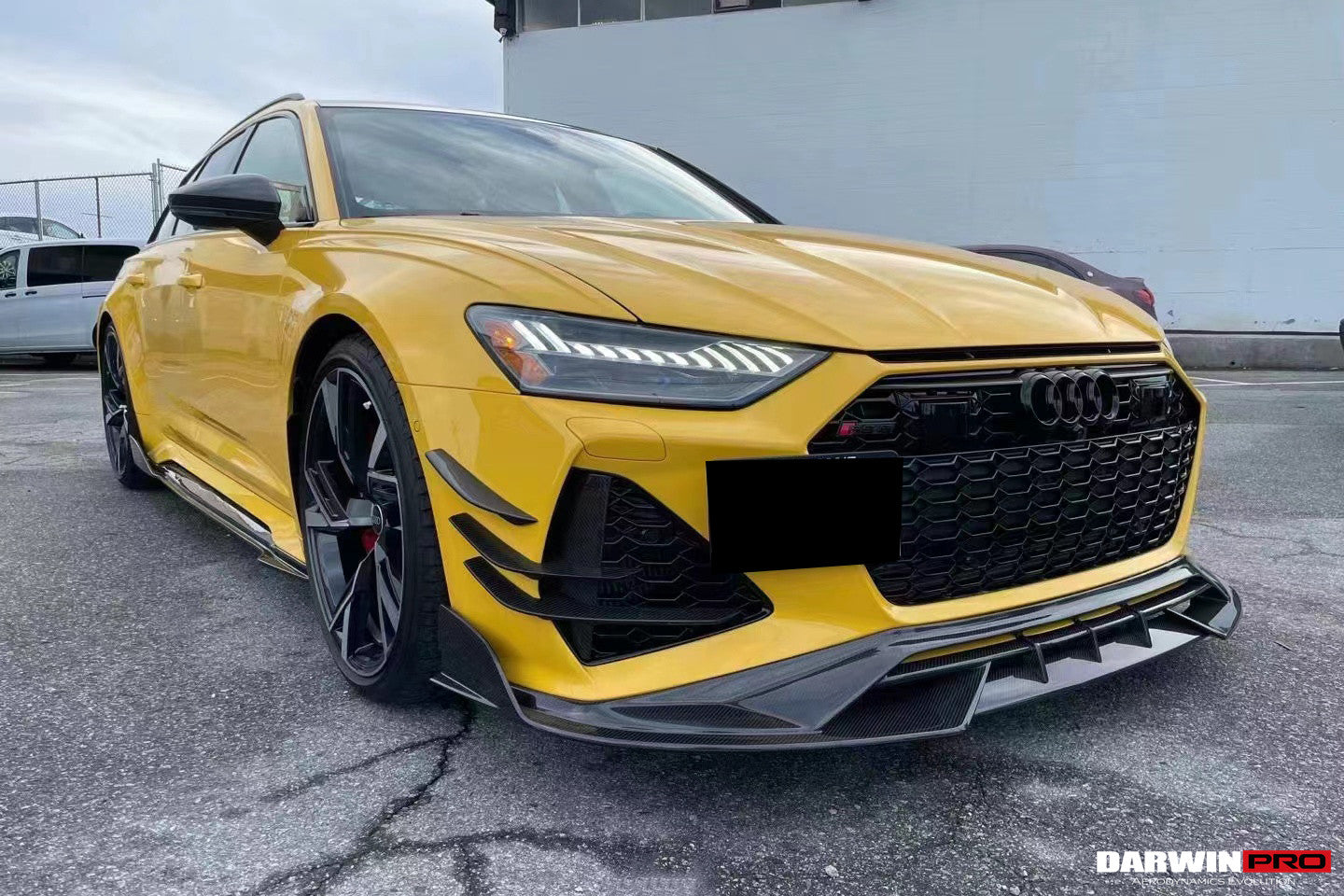 2019-2023 Audi RS6 Avant C8 IMP Performance Front Lip - DarwinPRO Aerodynamics