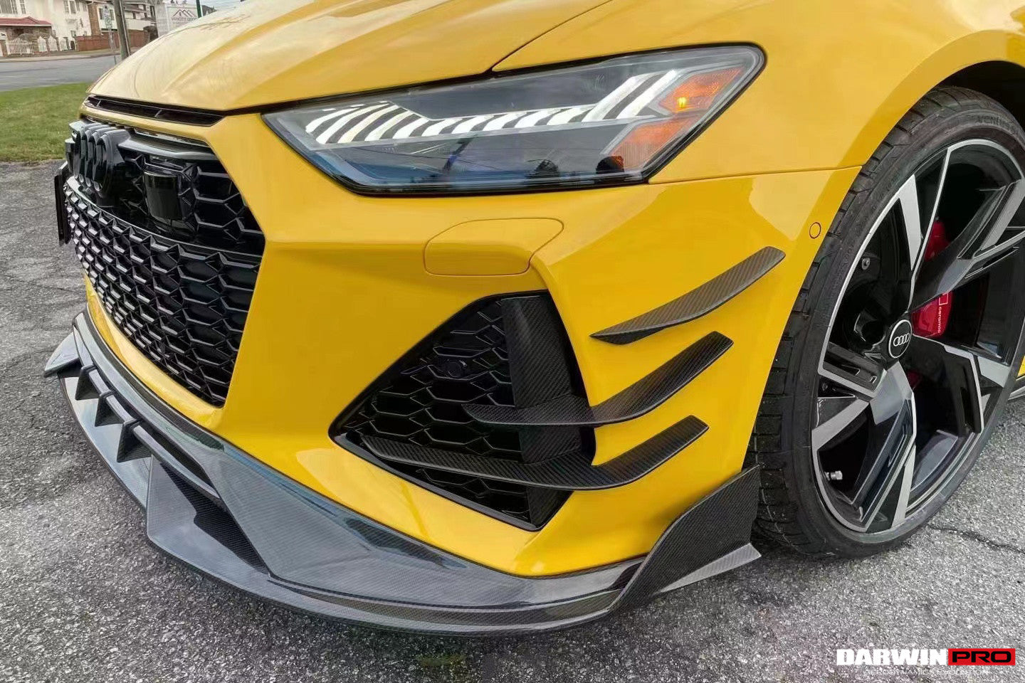 2019-2023 Audi RS6 Avant C8 IMP Performance Front Lip - DarwinPRO Aerodynamics