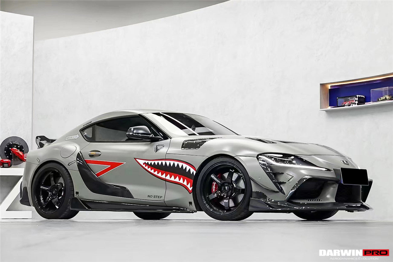 2019-UP Toyota GR Supra (J29/DB) A90 A91 OEM Style Carbon Fiber Door Penal Garnish Trim Replacement - DarwinPRO Aerodynamics