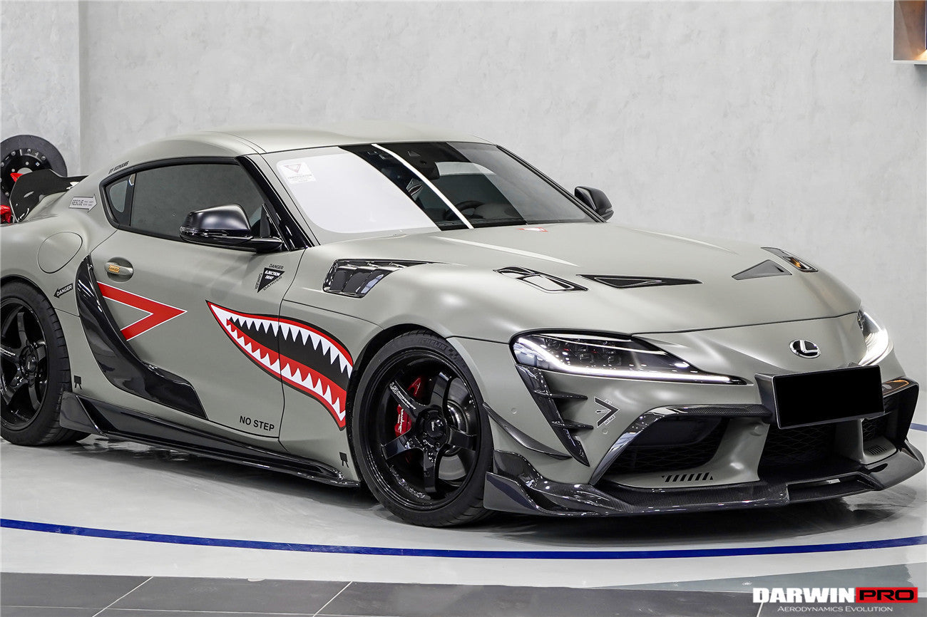 2019-UP Toyota GR Supra (J29/DB) A90 A91 BKSS Style Carbon Fiber Hood - DarwinPRO Aerodynamics