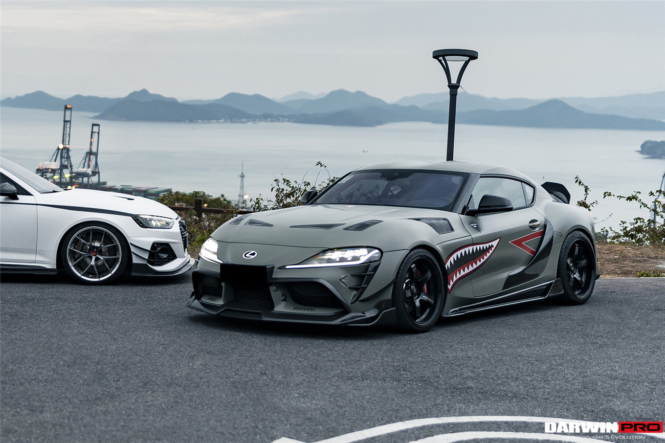 2019-UP Toyota GR Supra (J29/DB) A90 A91 BKSS Style Carbon Fiber Hood - DarwinPRO Aerodynamics