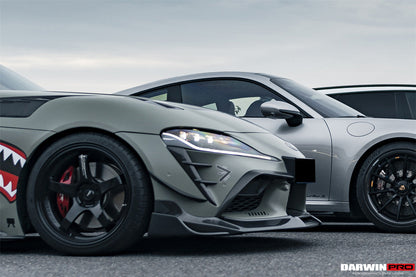 2019-UP Toyota GR Supra (J29/DB) A90 A91 BKSS Style Carbon Fiber Front Bumper Vents - DarwinPRO Aerodynamics