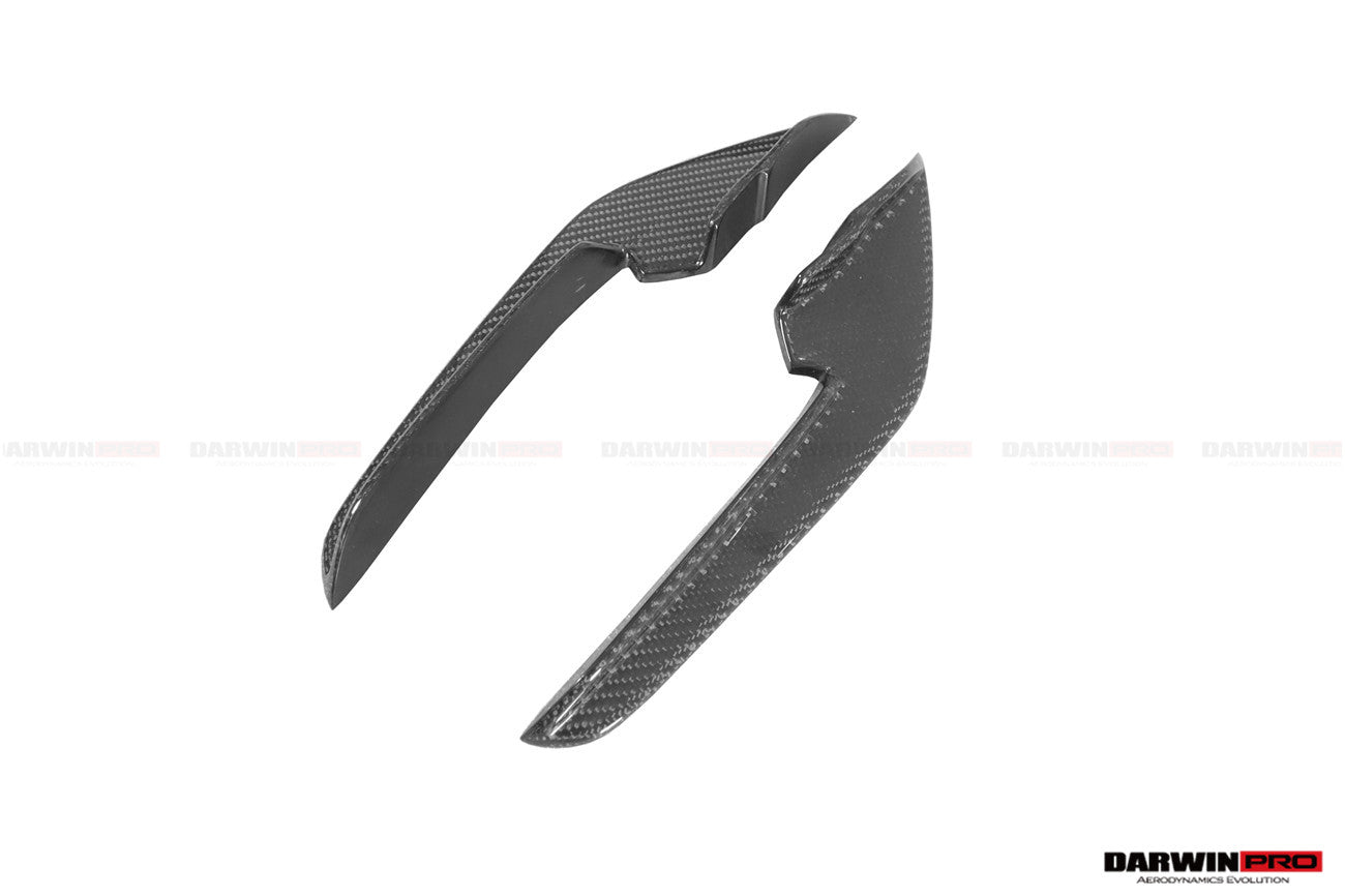 2019-UP Toyota GR Supra (J29/DB) A90 A91 BKSSII Style Partial Carbon Fiber Front Bumper - DarwinPRO Aerodynamics