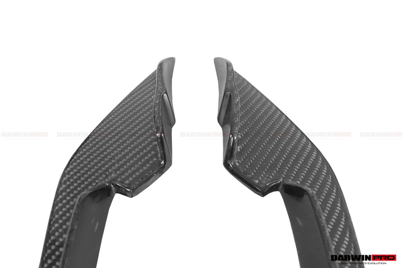 2019-UP Toyota GR Supra (J29/DB) A90 A91 BKSSII Style Partial Carbon Fiber Front Bumper - DarwinPRO Aerodynamics