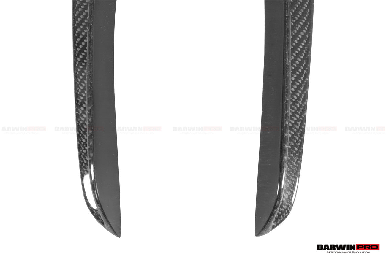 2019-UP Toyota GR Supra (J29/DB) A90 A91 BKSSII Style Partial Carbon Fiber Front Bumper - DarwinPRO Aerodynamics