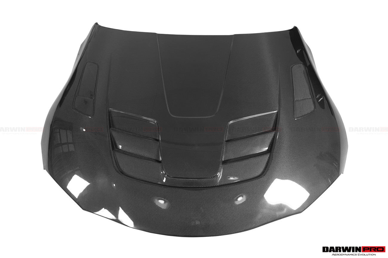 2019-UP Toyota GR Supra (J29/DB) A90 A91 BKSSII Style Carbon Fiber Hood - DarwinPRO Aerodynamics