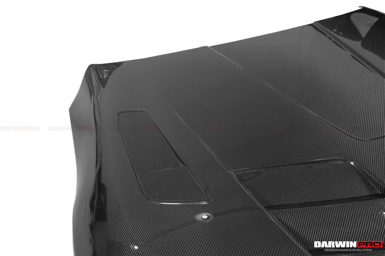 2019-UP Toyota GR Supra (J29/DB) A90 A91 BKSSII Style Carbon Fiber Hood - DarwinPRO Aerodynamics