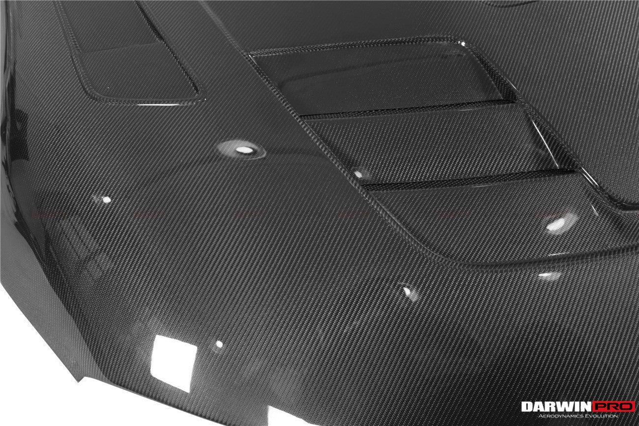 2019-UP Toyota GR Supra (J29/DB) A90 A91 BKSSII Style Carbon Fiber Hood - DarwinPRO Aerodynamics