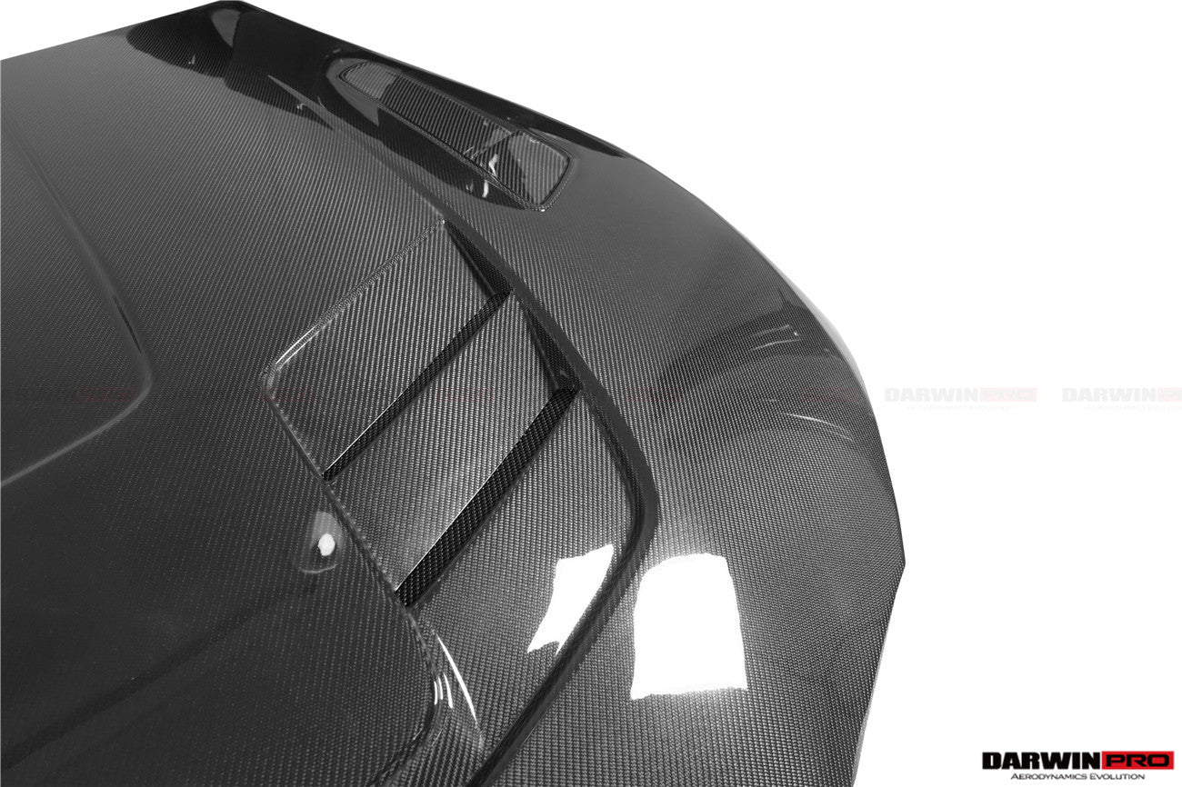 2019-UP Toyota GR Supra (J29/DB) A90 A91 BKSSII Style Carbon Fiber Hood - DarwinPRO Aerodynamics