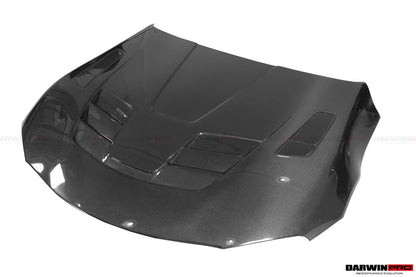 2019-UP Toyota GR Supra (J29/DB) A90 A91 BKSSII Style Carbon Fiber Hood - DarwinPRO Aerodynamics
