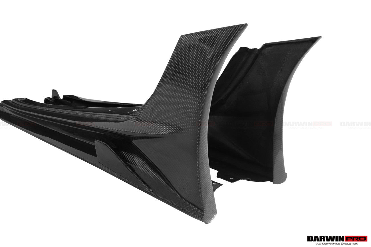 2019-UP Toyota GR Supra (J29/DB) A90 A91 BKSSII Style Part Carbon Fiber Side Skirts & Fender - DarwinPRO Aerodynamics