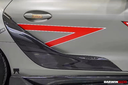 2019-UP Toyota GR Supra (J29/DB) A90 A91 OEM Style Carbon Fiber Door Penal Garnish Trim Replacement - DarwinPRO Aerodynamics
