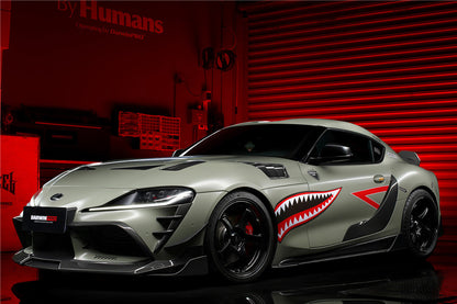 2019-UP Toyota GR Supra (J29/DB) A90 A91 BKSS Style Carbon Fiber Front Lip - DarwinPRO Aerodynamics