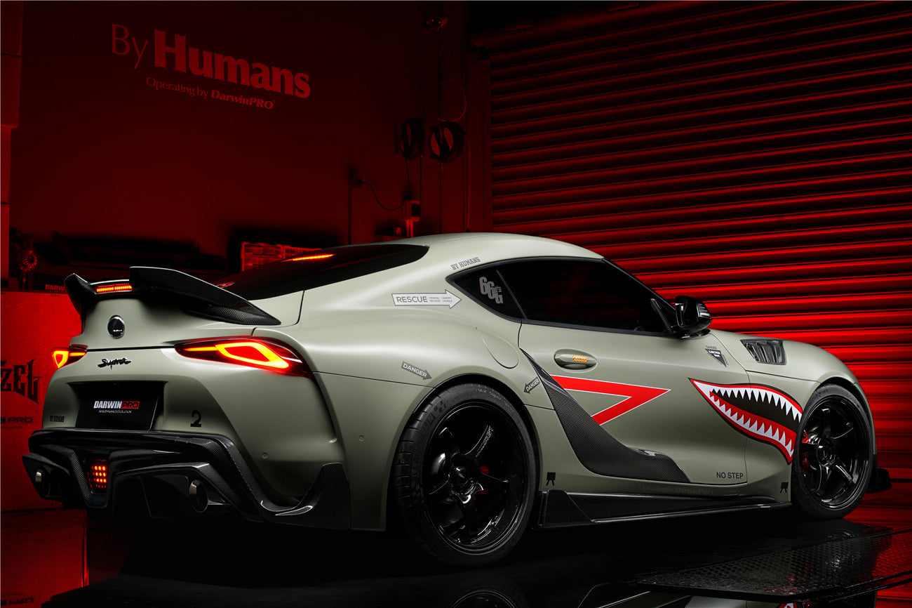 2019-UP Toyota GR Supra (J29/DB) A90 A91 BKSS Style Carbon Fiber Body Kit - DarwinPRO Aerodynamics