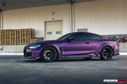2021-UP BMW M4 G82 Coupe BKSSII Style Wide Fender Flares - DarwinPRO Aerodynamics