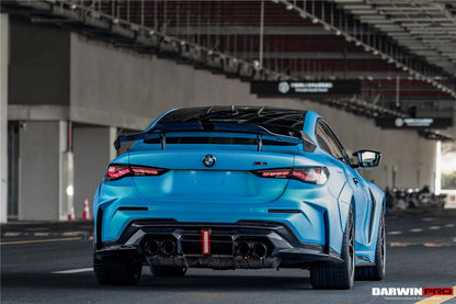 2021-UP BMW M4 G82/G83 BKSSII Style Rear Bumper - DarwinPRO Aerodynamics