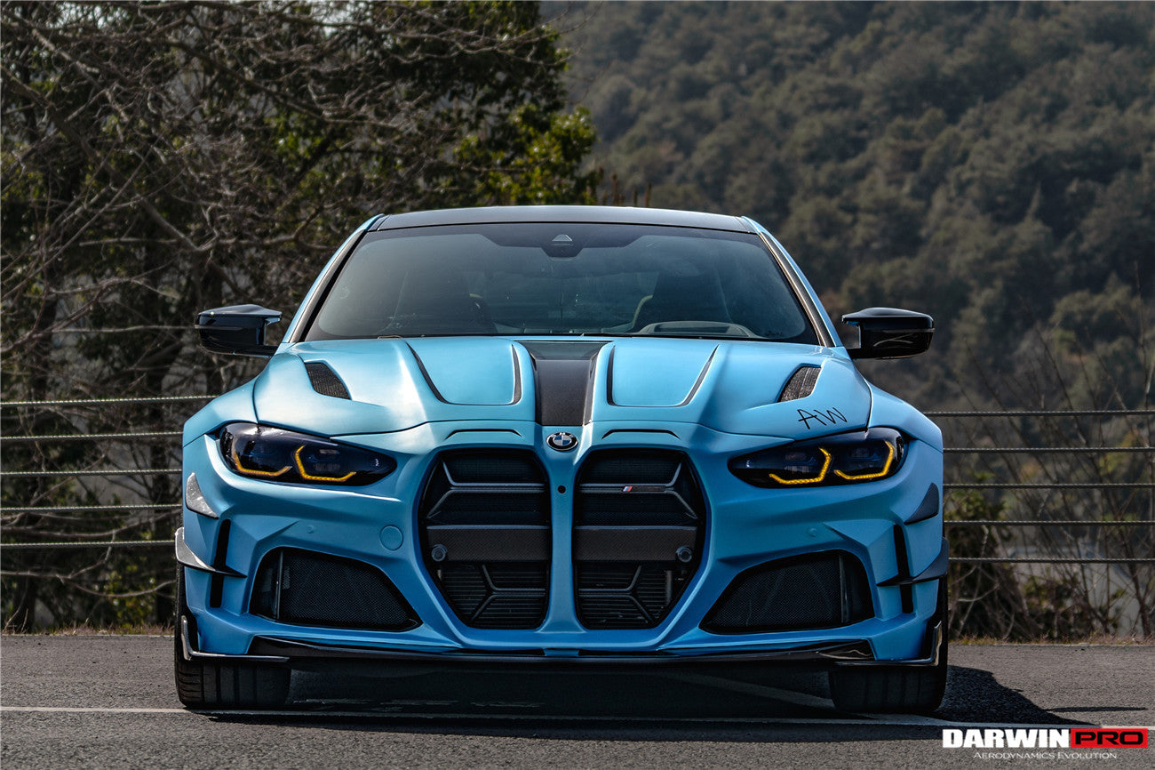 2021-UP BMW M4 G82/G83 BKSSII Style Front Bumper and Front Fender and Side Skirts - DarwinPRO Aerodynamics