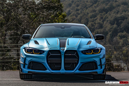 2021-UP BMW M4 G82/G83 BKSSII Style Front Bumper and Front Fender and Side Skirts - DarwinPRO Aerodynamics